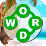 around the word android application logo